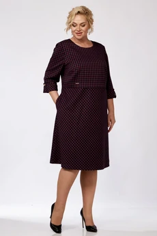 Платье 257 красно-синий СиБон