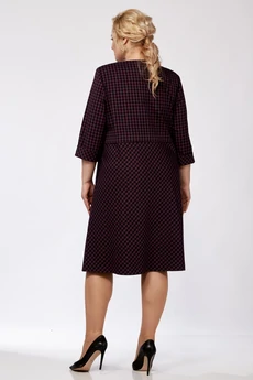 Платье 257 красно-синий СиБон