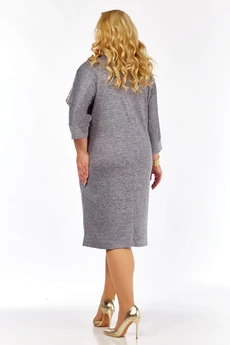 Платье 215 светло-серый СиБон