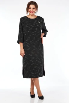 Платье 229 черный СиБон