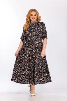 Платье 268 черный СиБон