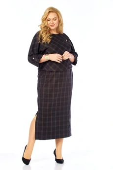 Платье 352 черный СиБон