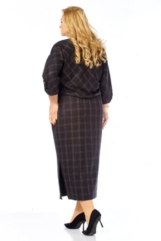 Платье 352 черный СиБон