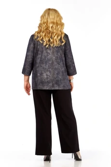 Костюм брючный 372 синий СиБон