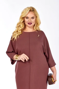 Платье 373 корица СиБон