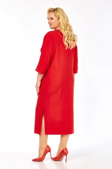 Платье 373 красный СиБон