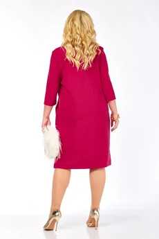 Платье 380 малина СиБон
