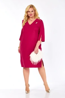 Платье 380 малина СиБон