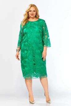 Платье 0331 зеленый СиБон