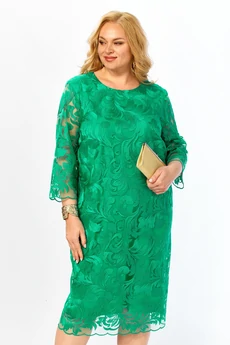Платье 0331 зеленый СиБон