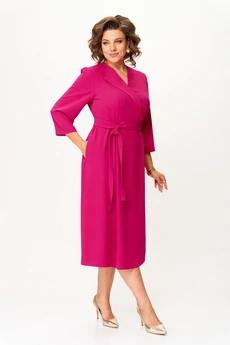 Платье 557 малиновый Slavia-elit