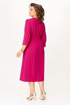 Платье 557 малиновый Slavia-elit