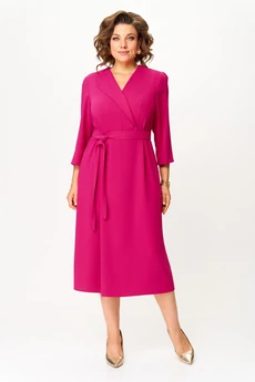 Платье 557 малиновый Slavia-elit