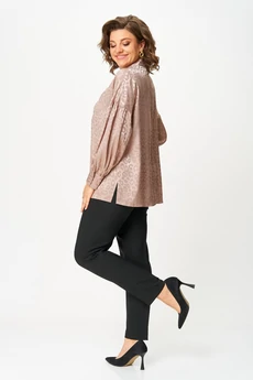 Блузка 559 капучино Slavia-elit