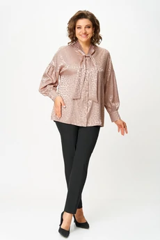 Блузка 559 капучино Slavia-elit