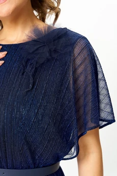 Платье 561 светло-синий Slavia-elit