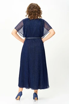 Платье 561 светло-синий Slavia-elit