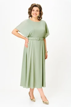 Платье 568 мята Slavia-elit
