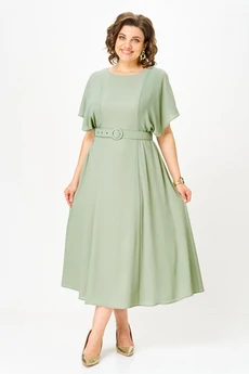 Платье 568 мята Slavia-elit