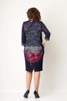 Костюм с платьем 339А-324С SolomeyaLux