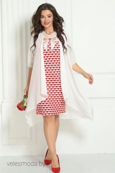 Костюм с платьем 476А-737-1 SolomeyaLux