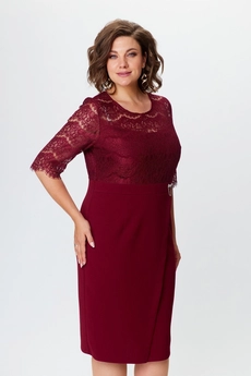 Платье 503-3 бордо SolomeyaLux