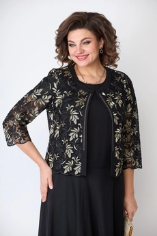 Костюм с платьем 617А SolomeyaLux