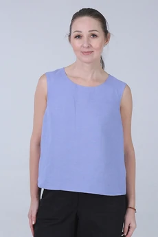 Блузка 11-25-2 сирень Super Flax