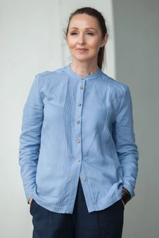 Рубашка 32-25-3 голубой Super Flax