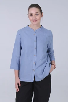 Рубашка 33-25-1 голубой Super Flax
