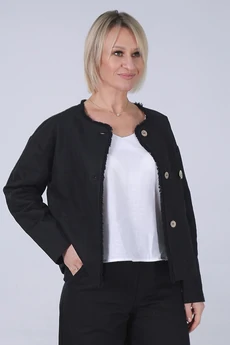 Жакет 41-25-1 черный Super Flax