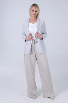 Жакет 42-25-1 серо-голубой Super Flax