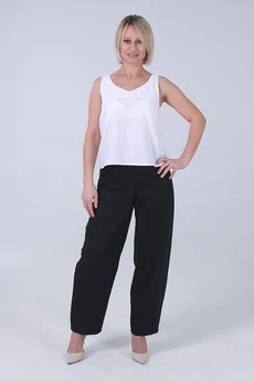Брюки 61-25-2 черный Super Flax