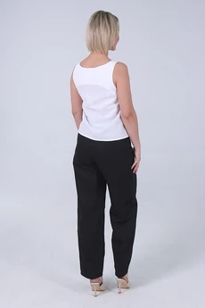Брюки 61-25-2 черный Super Flax