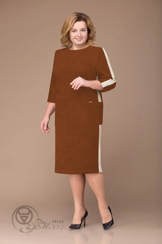 Платье 1136 оранж Svetlana Style