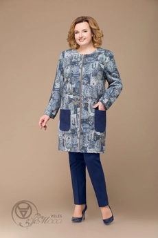 Жакет 1145 абстракция Svetlana Style