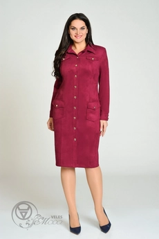 Платье 1150 бордо Svetlana Style