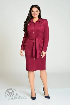 Платье 1150 бордо Svetlana Style