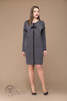 Платье 1172 серый Svetlana Style