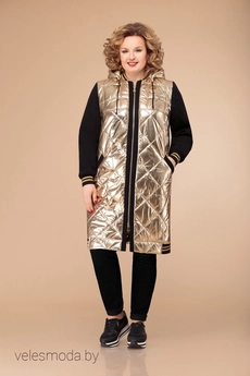 Пальто 1283 золото Svetlana Style