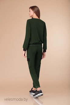 Спортивный костюм 1291 зеленый Svetlana Style