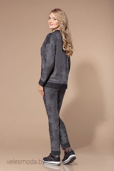 Спортивный костюм 1296 серебро Svetlana Style