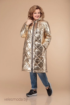 Пальто 1307 золотой Svetlana Style