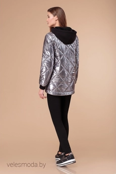Куртка 1329 серебро Svetlana Style