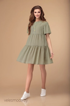Платье 1379 зеленый Svetlana Style
