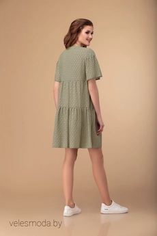 Платье 1379 зеленый Svetlana Style