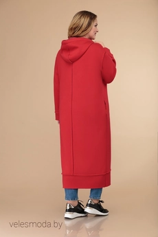 Пальто 1457 красный Svetlana Style