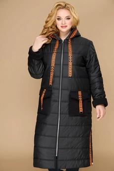 Пальто 1460 черный Svetlana Style