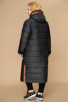 Пальто 1460 черный Svetlana Style