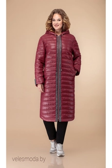 Пальто 1461 бордовый Svetlana Style